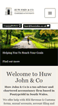 Mobile Screenshot of huwjohn.co.uk