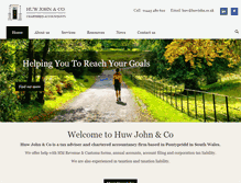 Tablet Screenshot of huwjohn.co.uk